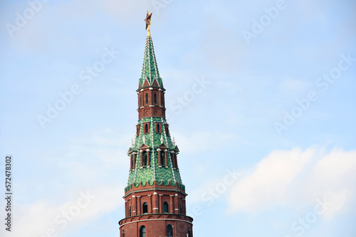 Obraz na płótnie Moscow Kremlin architecture, popular landmark. w salonie