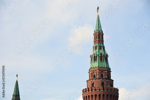 Obraz na płótnie Moscow Kremlin architecture, popular landmark. w salonie