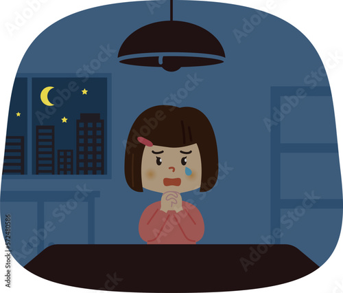 停電のイラスト