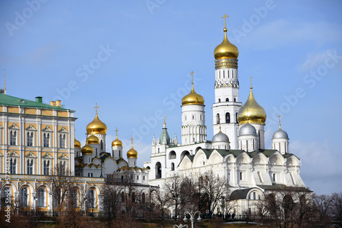 Obraz na płótnie Moscow Kremlin architecture, popular landmark. w salonie
