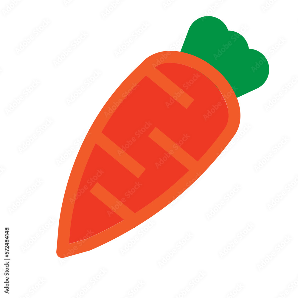 Carrot Flat Icon Carrot Flat Icon