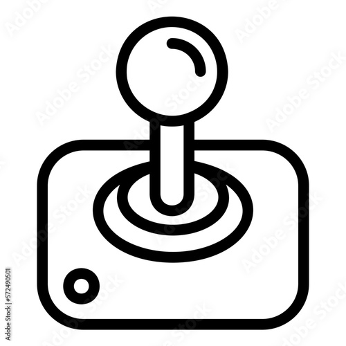 joystick line icon