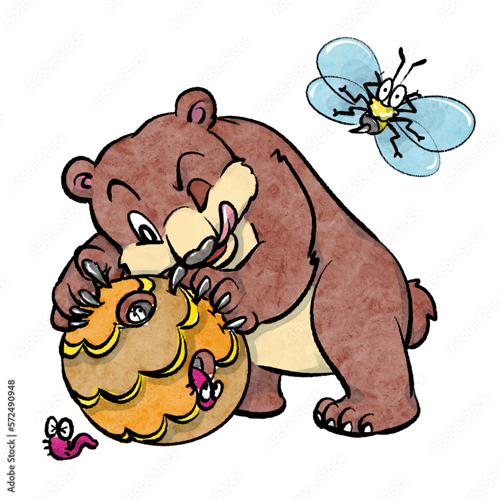 Obraz premium くま イラスト