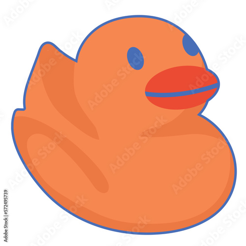 Rubber duck - baby shower baby nursery illustrations