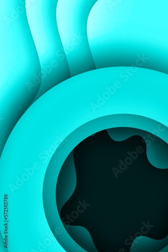 paperart abstract background design