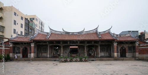 Deer port town of longshan temple in Taiwan photo