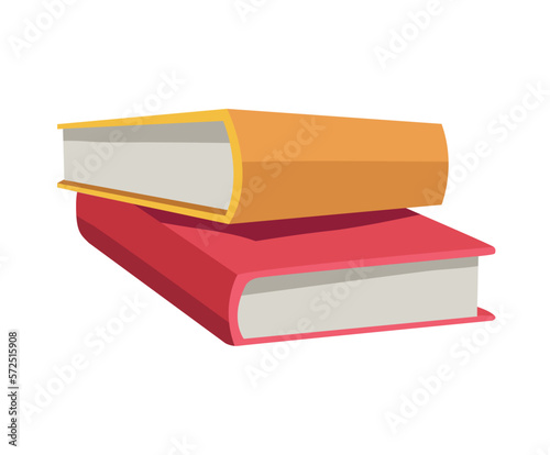 two text books library