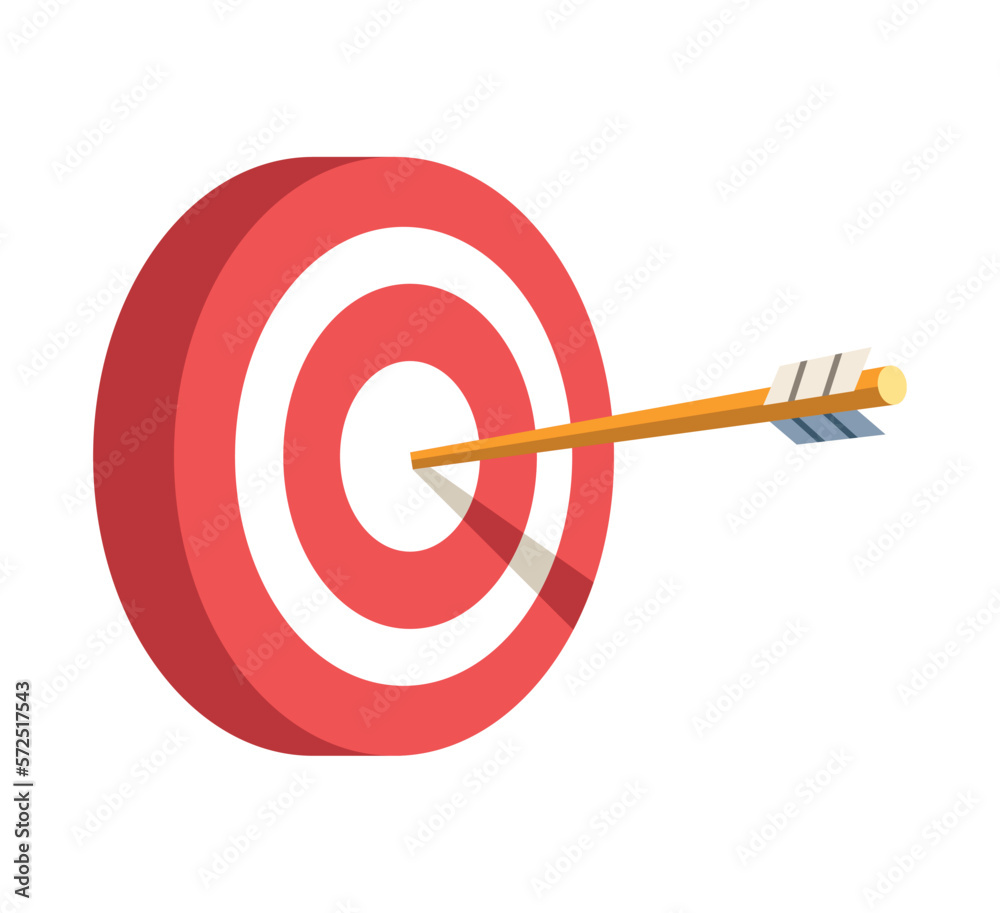 target and arrow target and arrow
