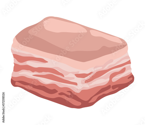 pork rind meat cut