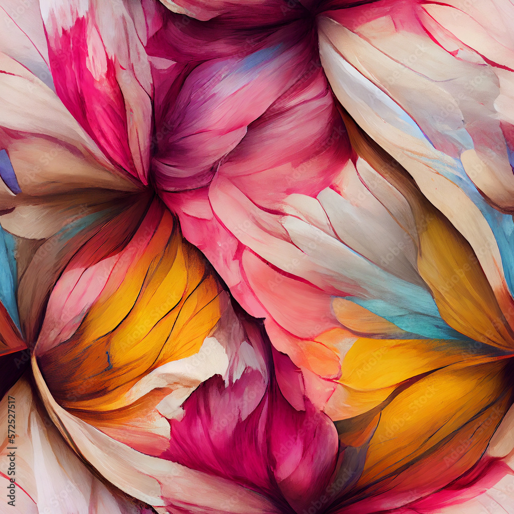Watercolor hand drawn tender pink rose peony flower floral composition bouquet seamless pattern art AI generated Watercolor hand drawn tender pink rose peony flower floral composition bouquet seamless pattern art AI generated