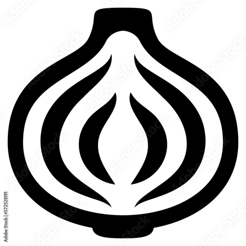 onion solid icon