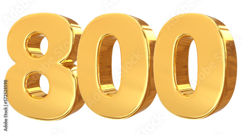 800 Golden Number