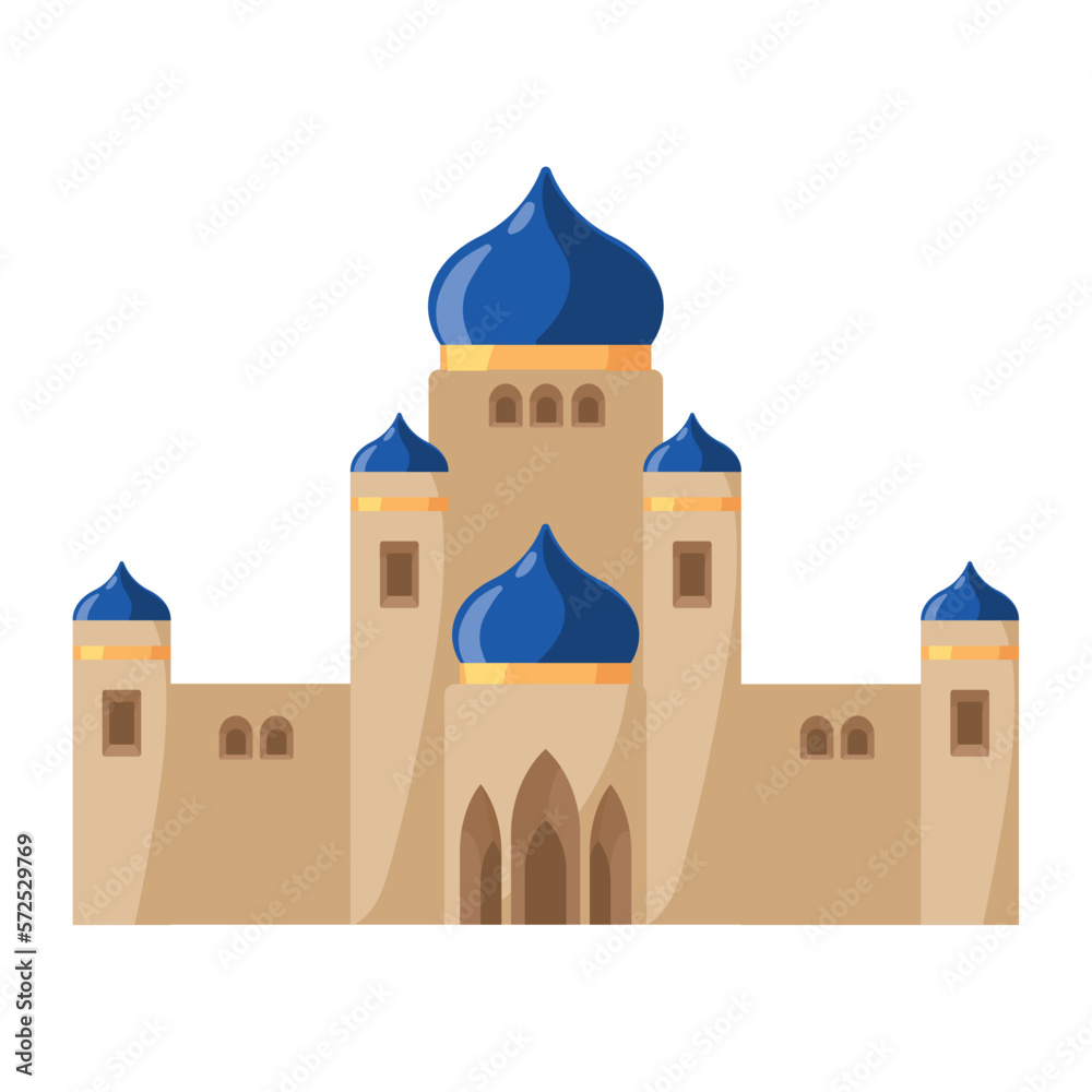 muslim mosque beige facade muslim mosque beige facade
