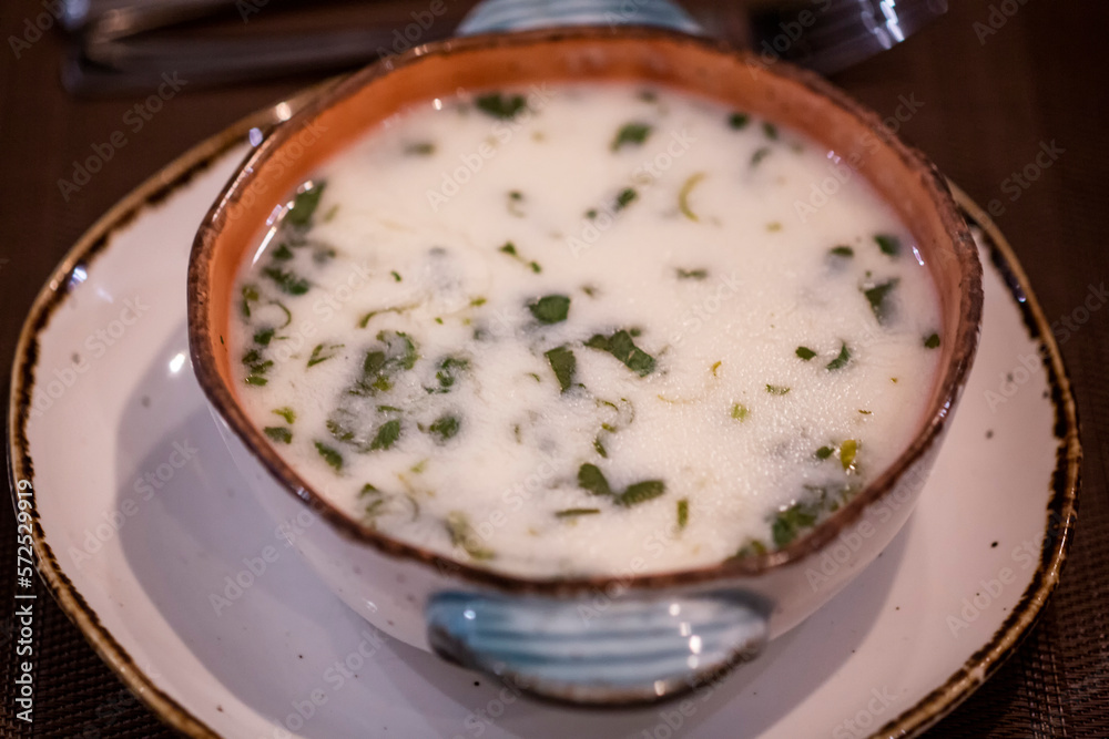 armenian yogurt soup spas