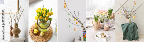 Festive collage for Easter ...