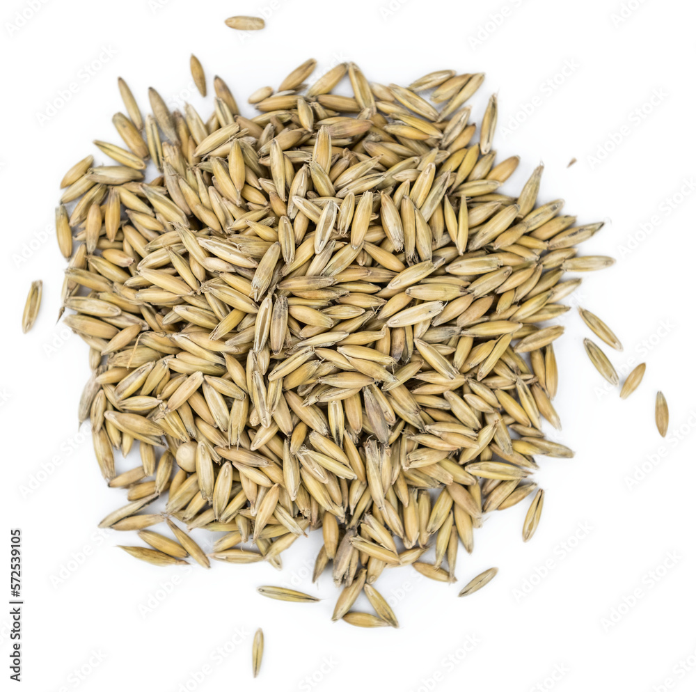 Oat with transparent background (selective focus, close-up shot) Oat with transparent background (selective focus, close-up shot)