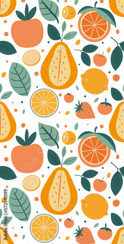 Fondo vertical para redes sociales de frutas, tutifrutti, comida, con fondo transparente para usar de fondo de diseño.