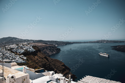 Fototapeta Naklejka Na Ścianę i Meble -  Santorini Landscape
