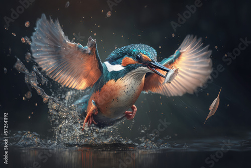 bird in flight © Kemal