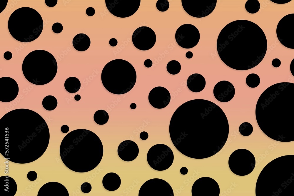 Colorful polka dot backdrop and background Colorful polka dot backdrop and background