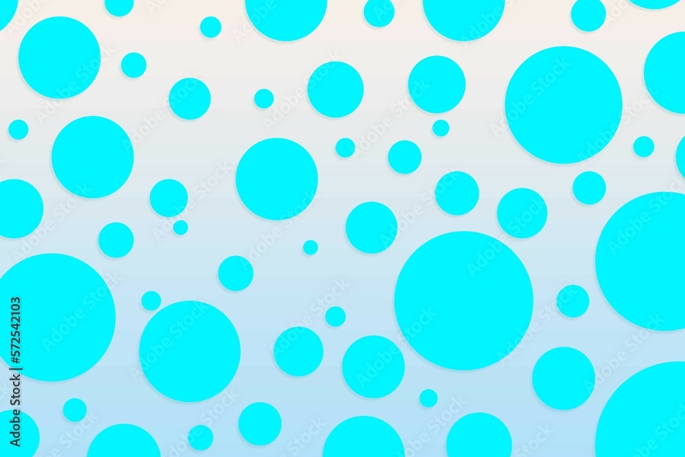 Colorful polka dot backdrop and background