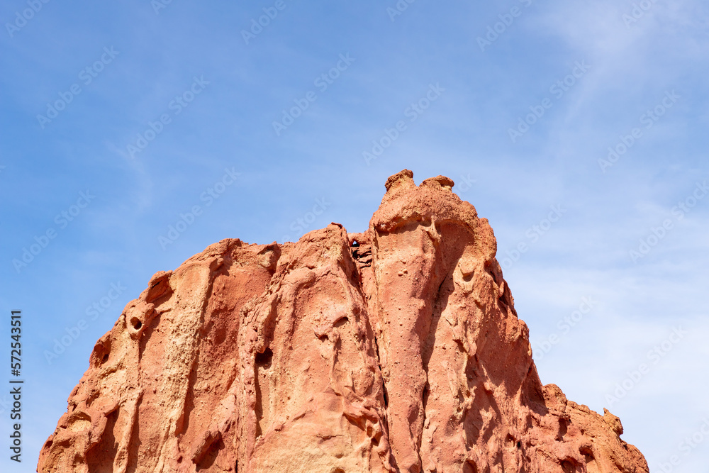 Fototapeta premium Fantastically beautiful landscape in the national park Timna, near the city of Eilat, in southern Israel