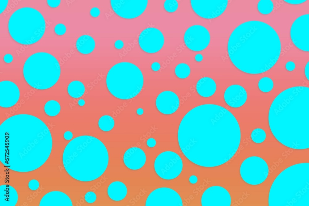 Colorful polka dot backdrop and background Colorful polka dot backdrop and background