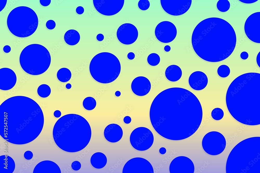 Colorful polka dot backdrop and background Colorful polka dot backdrop and background
