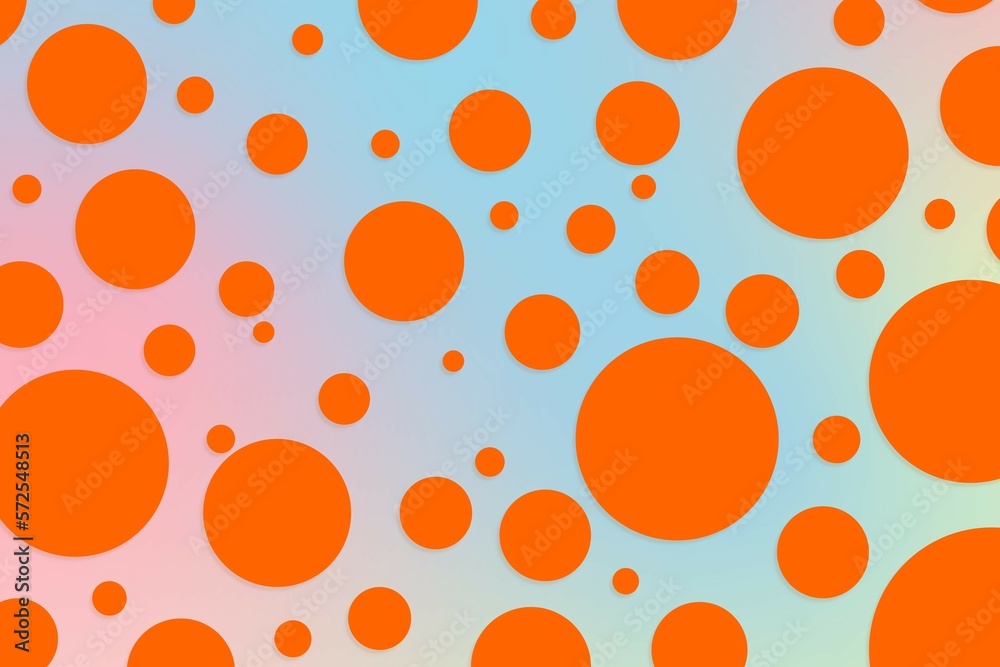 Colorful polka dot backdrop and background Colorful polka dot backdrop and background