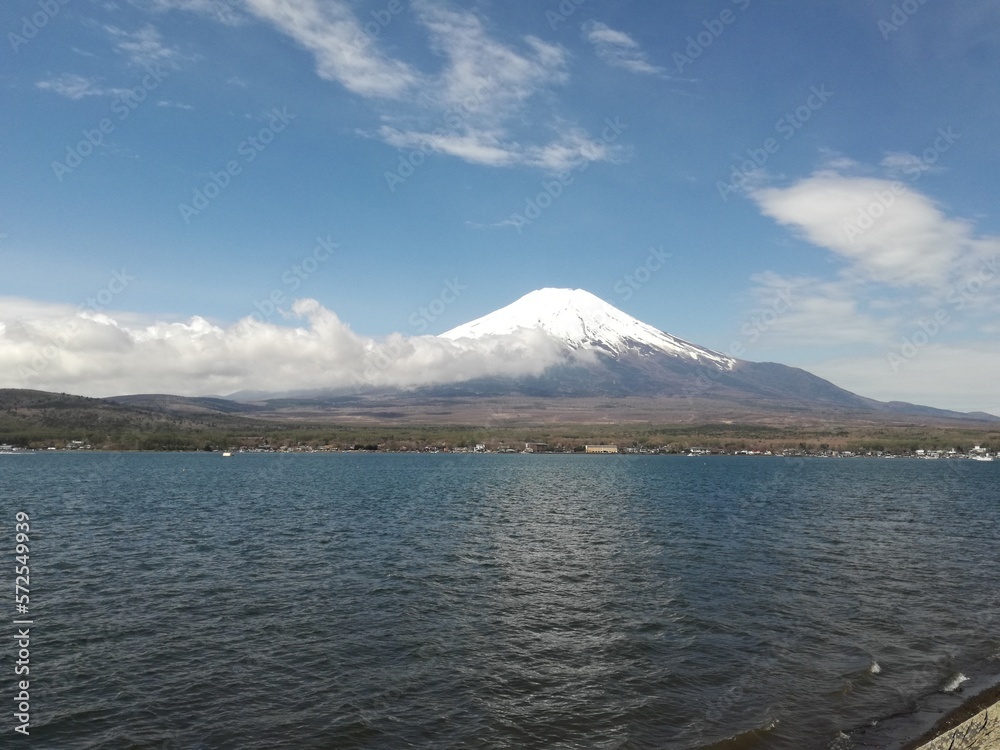 富士山　山中湖から(Mt.fuji)