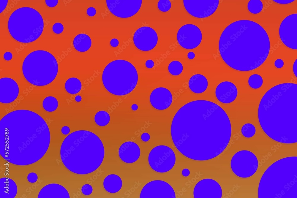 Colorful polka dot backdrop and background Colorful polka dot backdrop and background