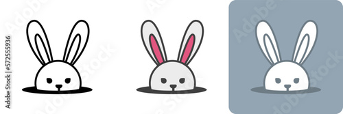 Easter Bunny Icon Collection is a set of cute and playful icons that represent the beloved Easter symbol of the bunny