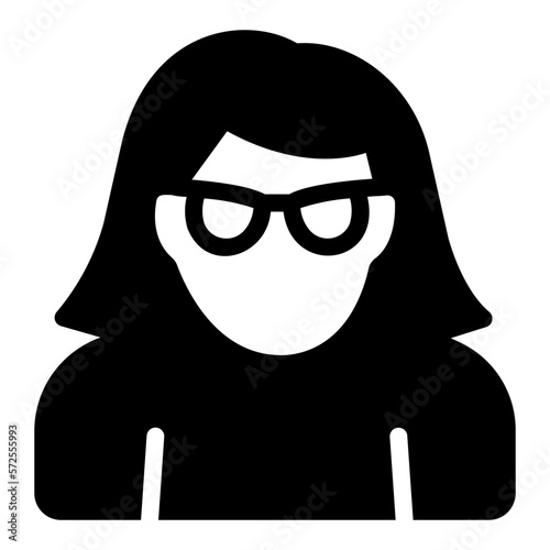 headmaster glyph icon