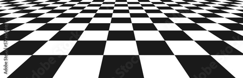 Photographie Chess perspective floor background
