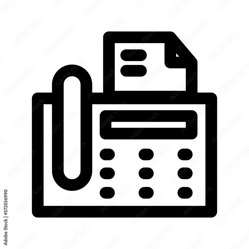 fax machine icon fax machine icon