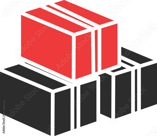 PARCEL vector icon
