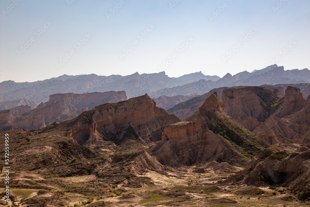 Badlands of Mond Mountain, Bushehr, Iran