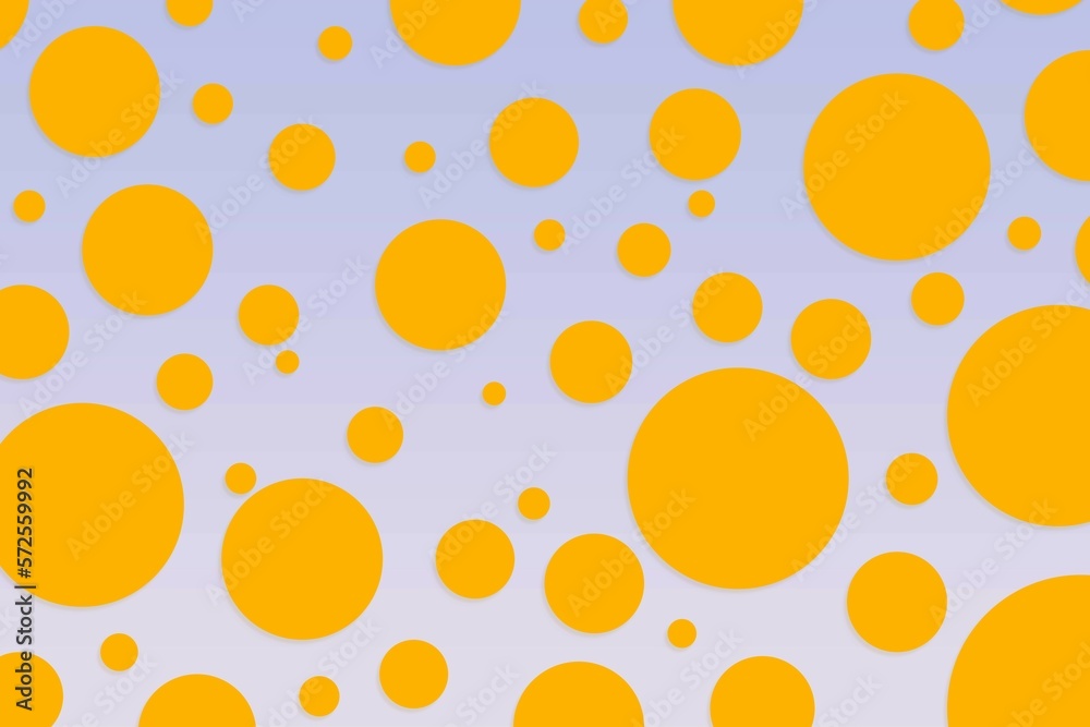 Colorful polka dot backdrop and background