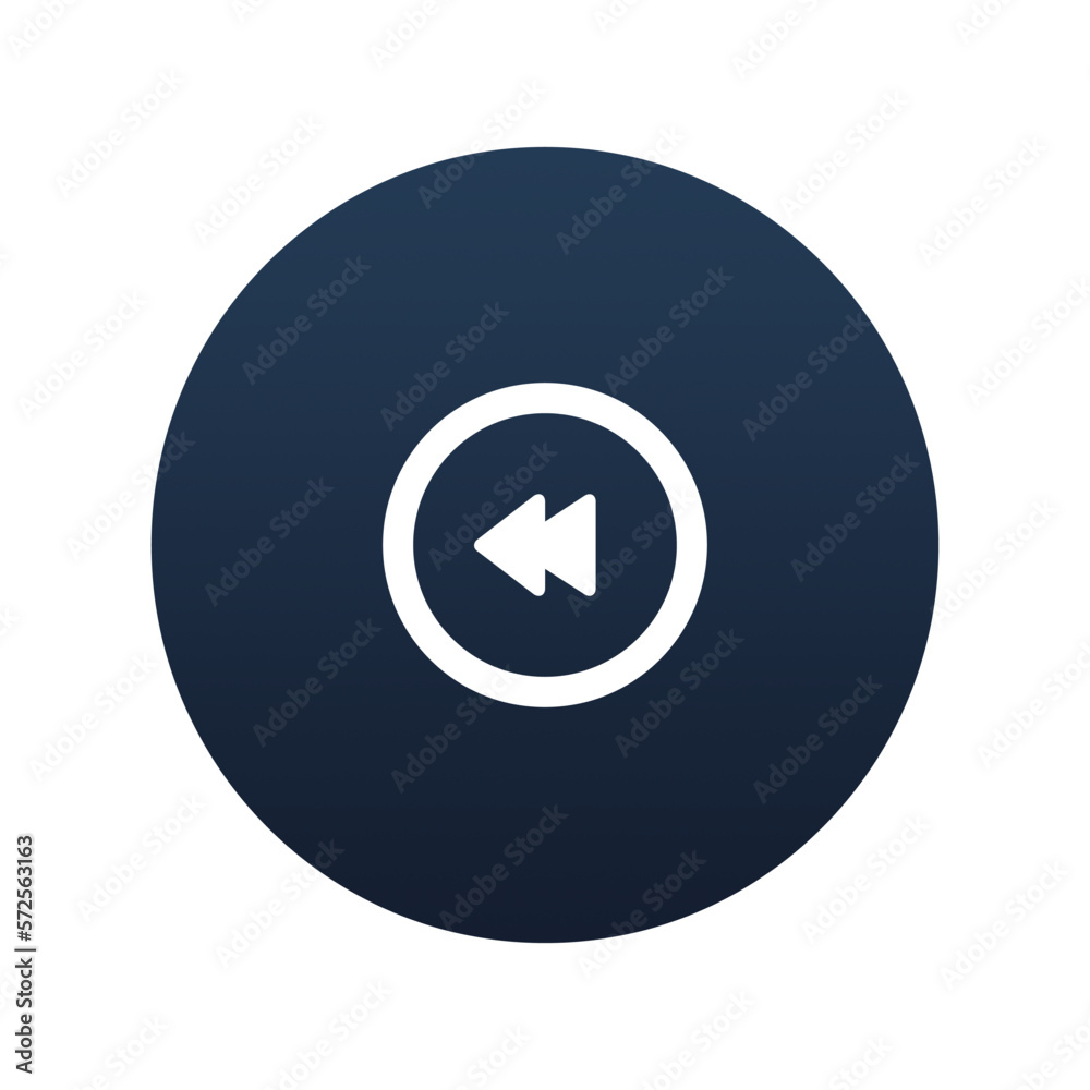 Left arrow icon, Flat vector illustration for web and mobile interface, EPS 10 Left arrow icon, Flat vector illustration for web and mobile interface, EPS 10
