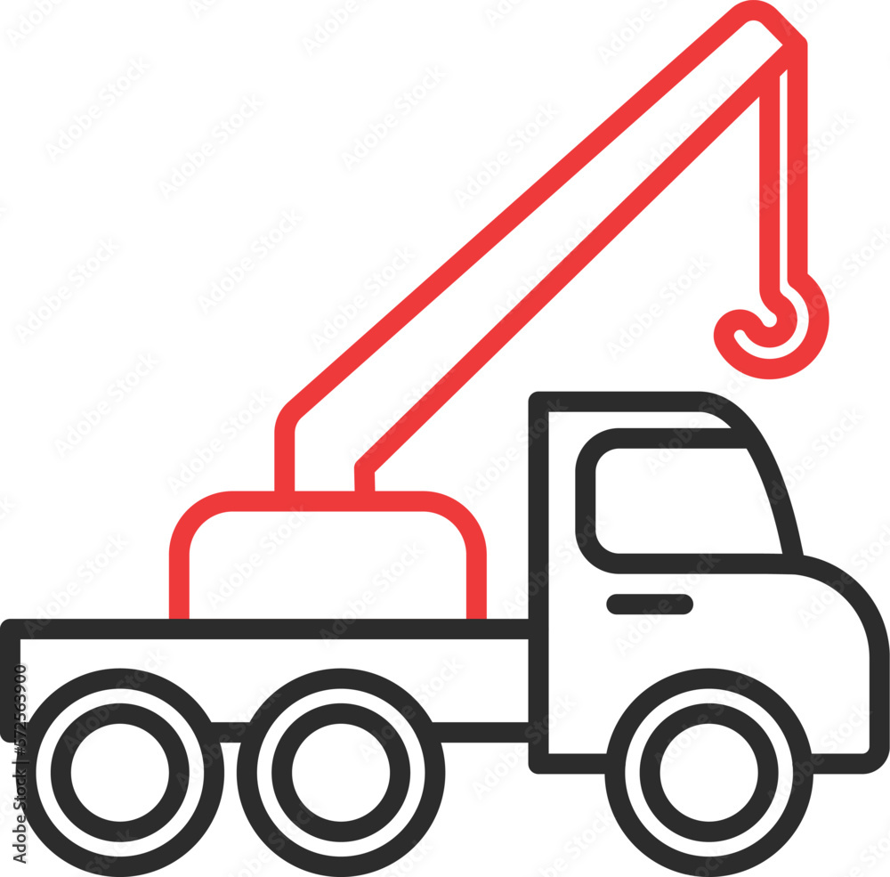 Crane vector icon
Crane vector icon