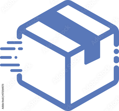 Flat Art Icon Delevery