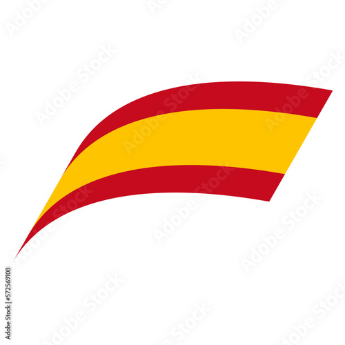 Free Download Spain Flag Ribbon - GFXLoad