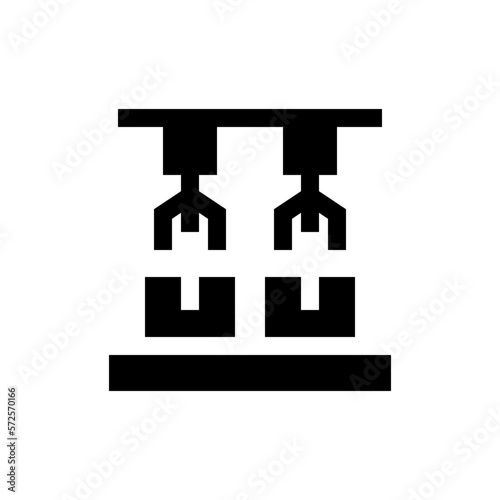 conveyor belt glyph icon