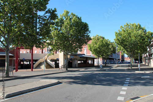street and buildings in fremantle (australia)