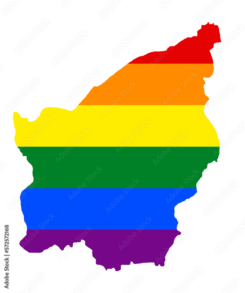 LGBT flag map of the San Marino. PNG rainbow map of the San Marino in colors of LGBT (lesbian, gay, bisexual, and transgender) pride flag. LGBT flag map of the San Marino. PNG rainbow map of the San Marino in colors of LGBT (lesbian, gay, bisexual, and transgender) pride flag.