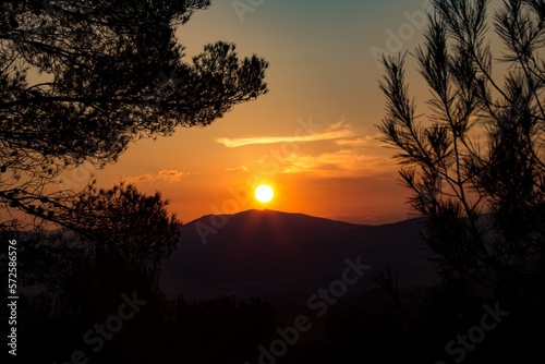 Photography Puesta de sol desde la Hermita de San Cristobal, Alcoy, Comunidad Valenciana