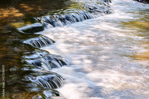 Rock thresholds on the Tanew River flowing through Roztocze photo