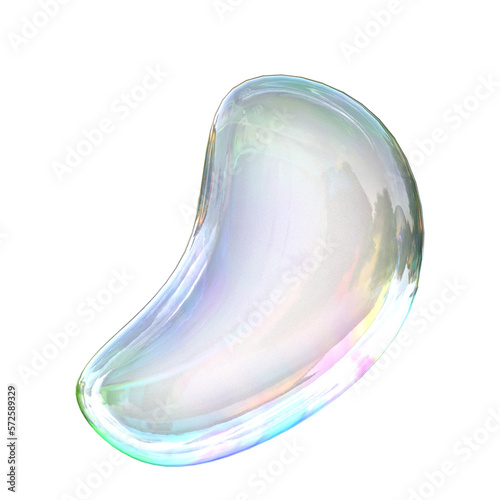 3d bubbles symbol