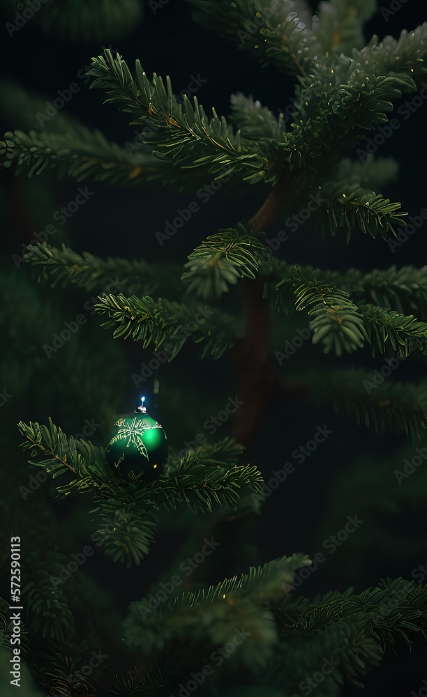 christmas tree lights made using Generative AI Technology.