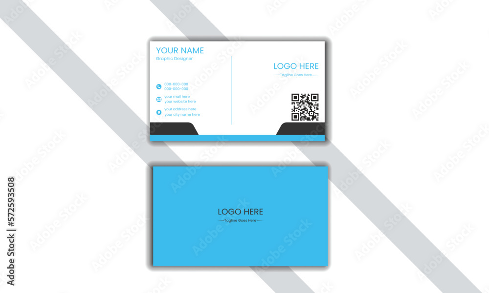 Simple And Clean Business Card Tamplate